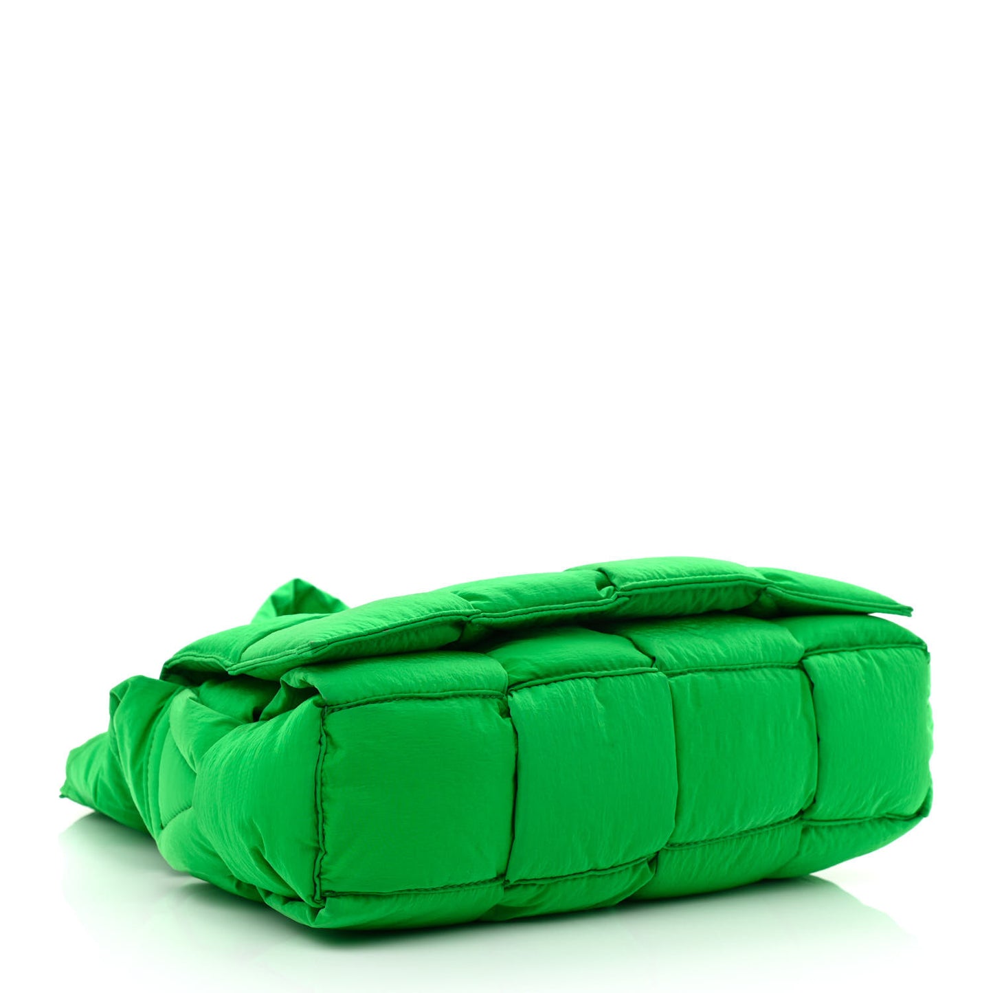 Nylon Intrecciato Padded Tech Cassette Bag Parakeet
