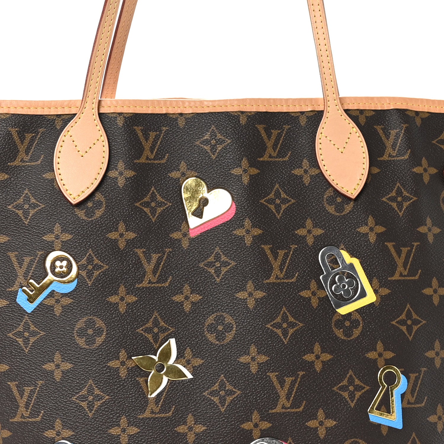 Louis Vuitton Monogram Love Locks Neo Neverfull MM 9 of 11