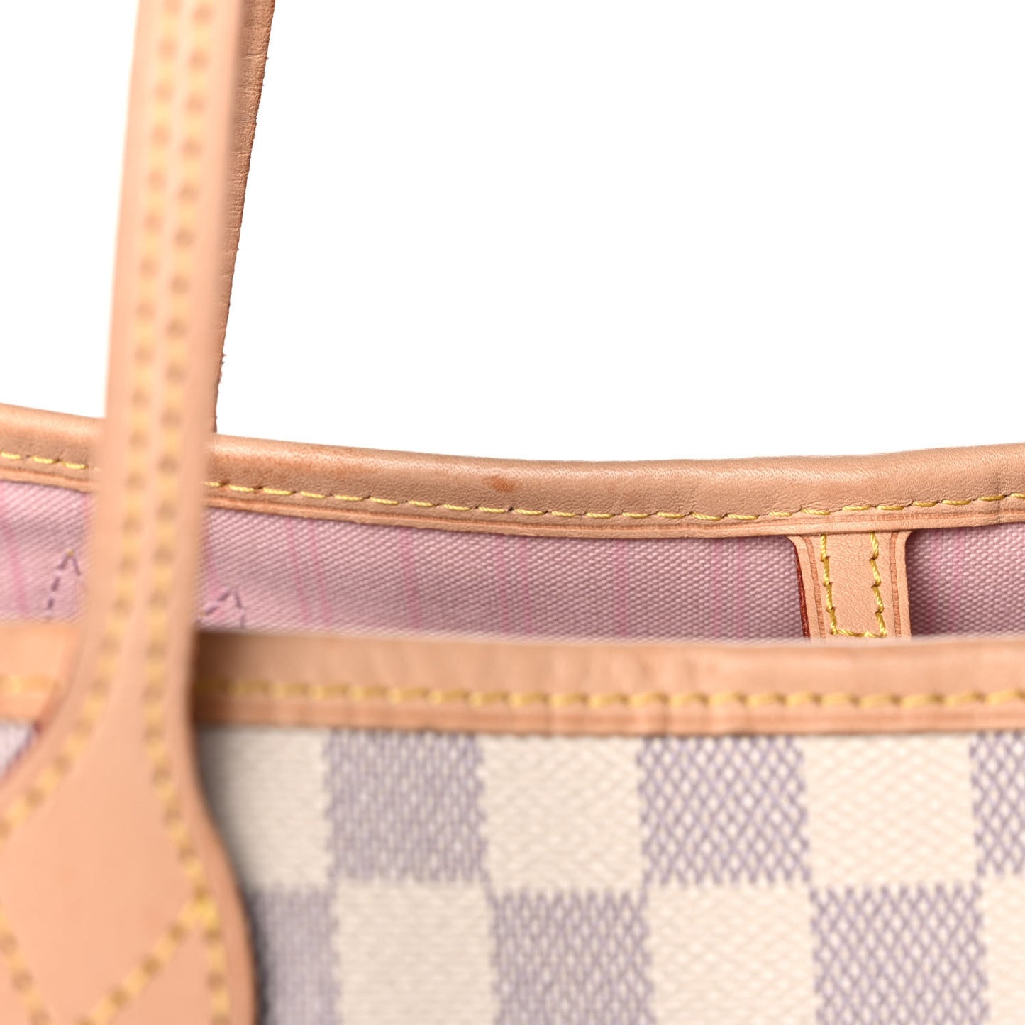 Damier Azur Neo Neverfull GM Rose Ballerine