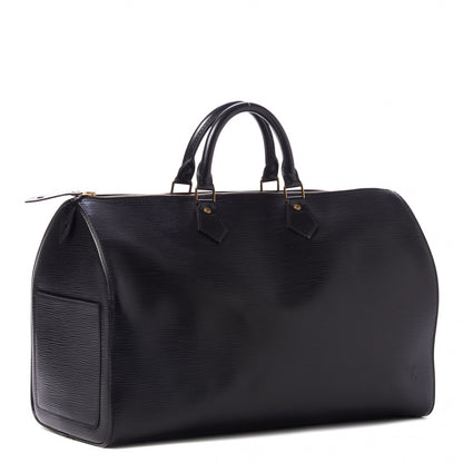 Louis Vuitton Epi Speedy 40 Black 2 of 8