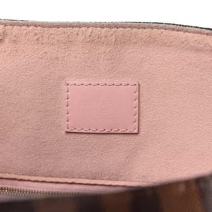 Louis Vuitton Damier Ebene Caissa Hobo Rose Ballerine 8 of 18