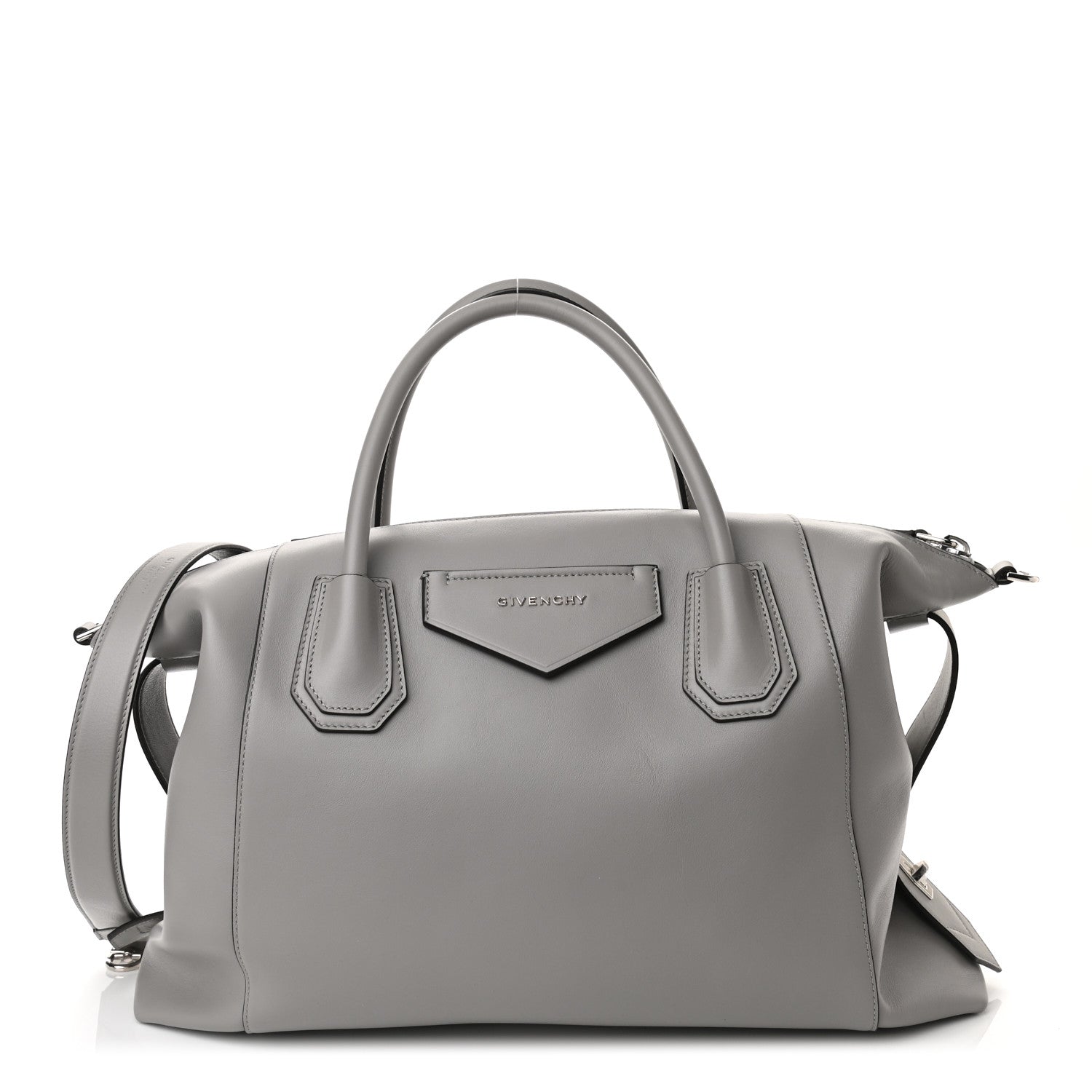 Givenchy Smooth Calfskin Medium Soft Antigona Grey 1 of 10