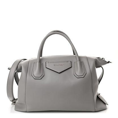 Givenchy Smooth Calfskin Medium Soft Antigona Grey 1 of 10