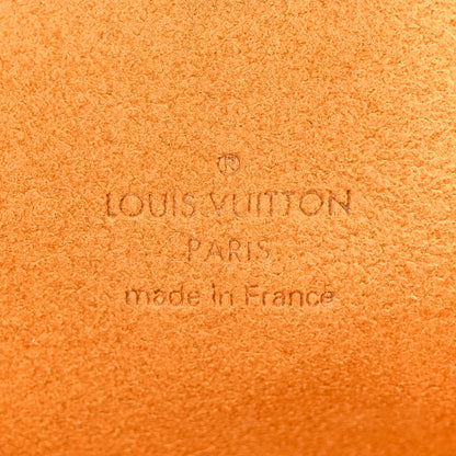 Louis Vuitton Monogram Denim Pochette Plat Clutch Blue 6 of 8