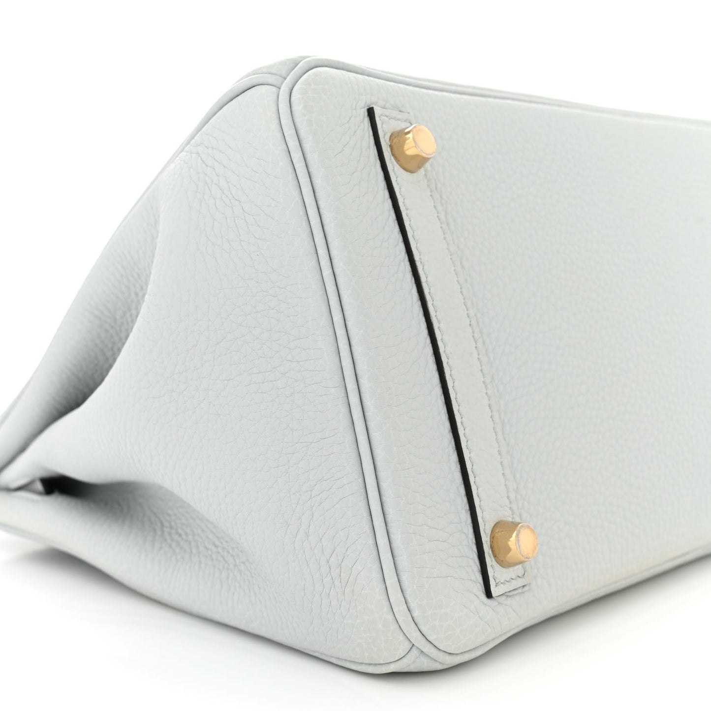 Taurillon Clemence Birkin 30 Bleu Pale