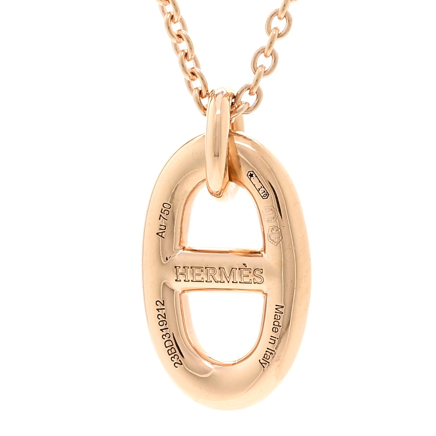 Hermes 18K Rose Gold PM Farandole Pendant Necklace 5 of 6