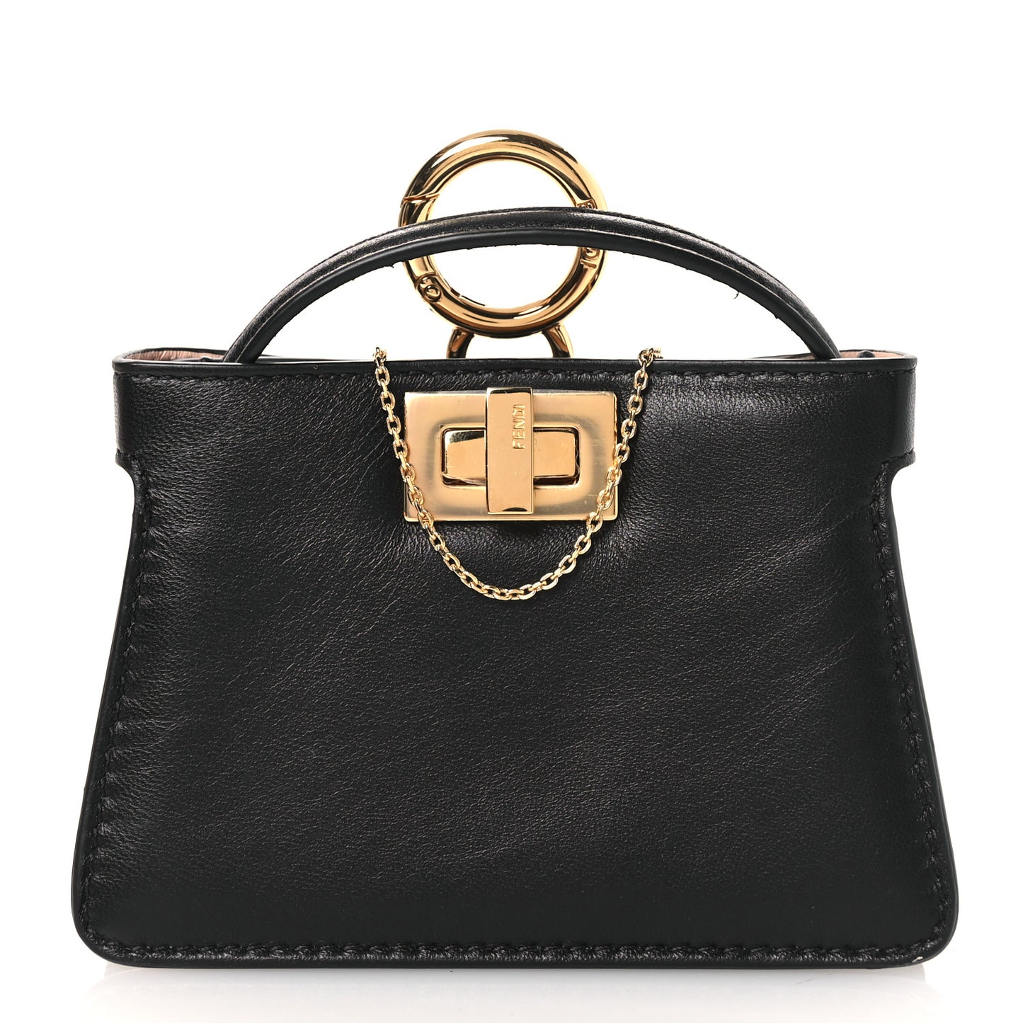 Nappa Sigma Pico Peekaboo Charm Black