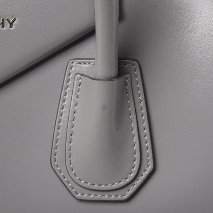 Givenchy Shiny Lord Calfskin Medium Antigona Pearl Grey 17 of 18