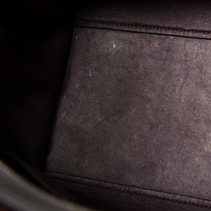 Celine Crocodile Embossed Nubuck Medium Trapeze Grey 12 of 29