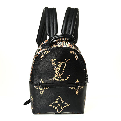 Louis Vuitton Monogram Giant Jungle Palm Springs Backpack PM Black 1 of 5