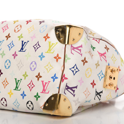 Louis Vuitton Monogram Multicolor Speedy 30 White 7 of 10