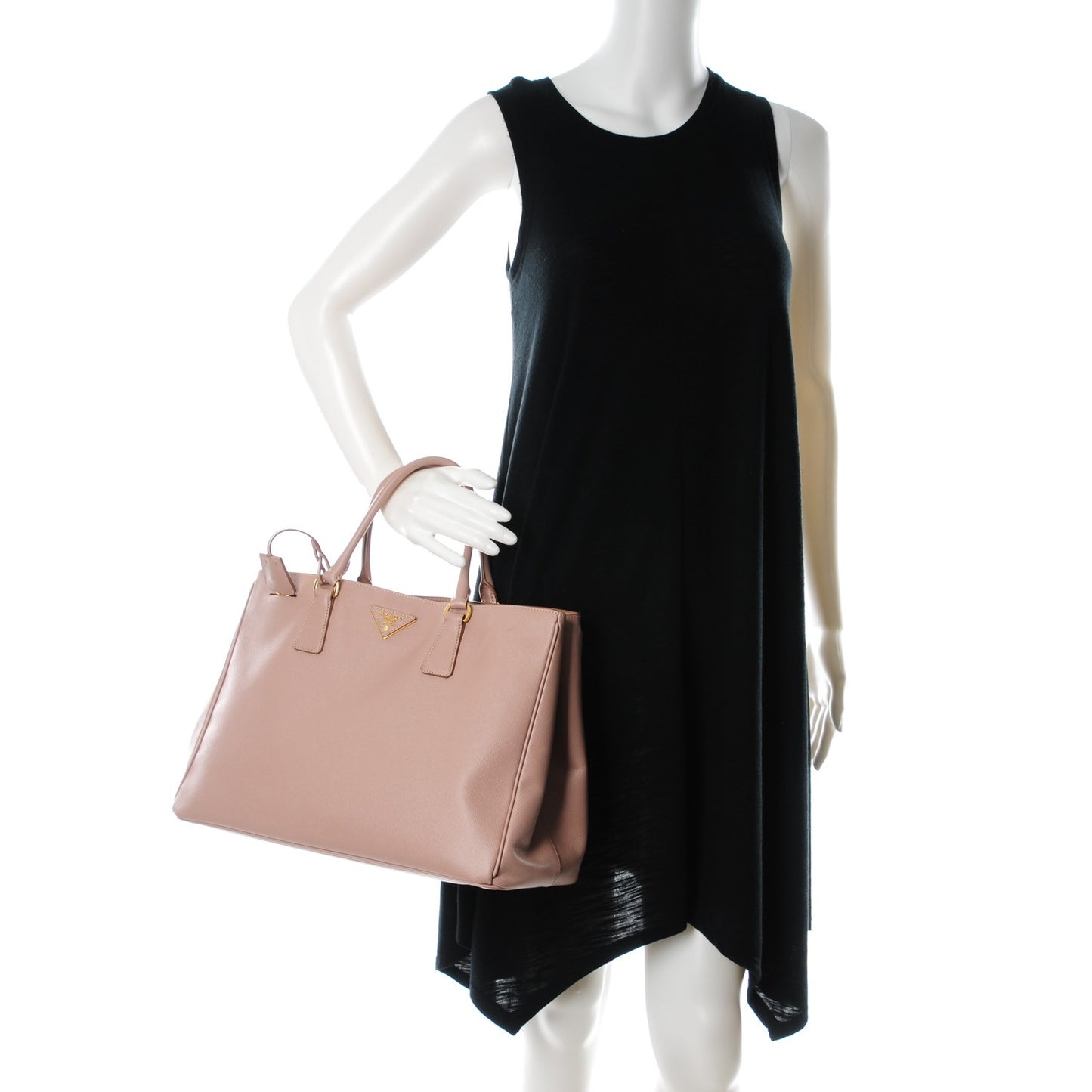 Saffiano Lux Large Tote Cammeo