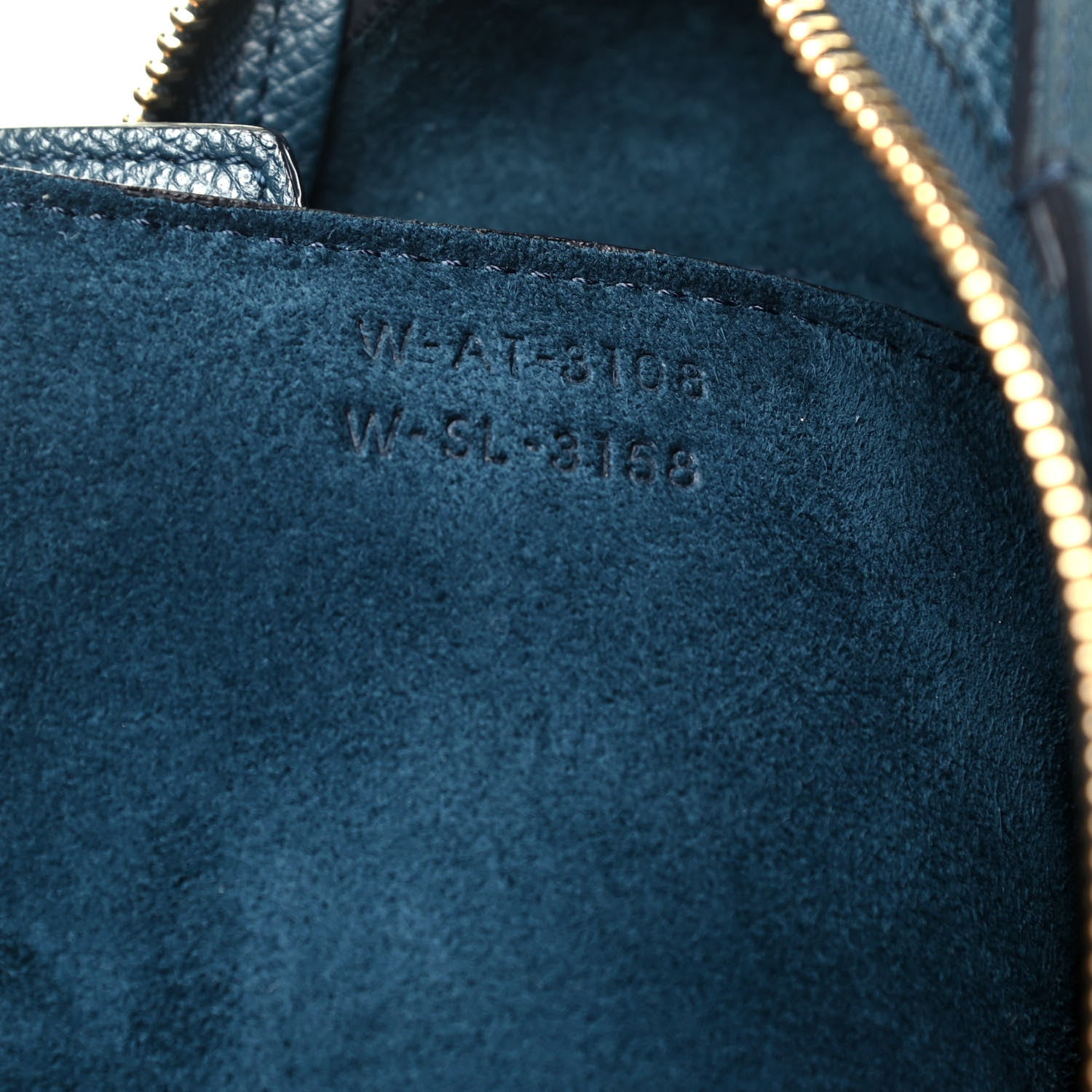 Celine Baby Grained Calfskin Micro Belt Bag Abyss Blue 8 of 10