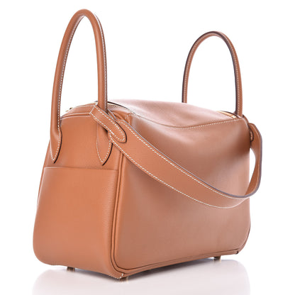 Hermes Evercolor Lindy 26 Gold 3 of 10