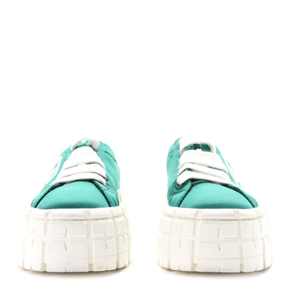 Prada Re-Nylon Gabardine Triangle Logo Double Wheel 50mm Sneakers 35.5 Assenzio 3 of 9