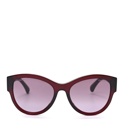 Chanel Acetate Pantos Sunglasses 5434-A Red 2 of 6
