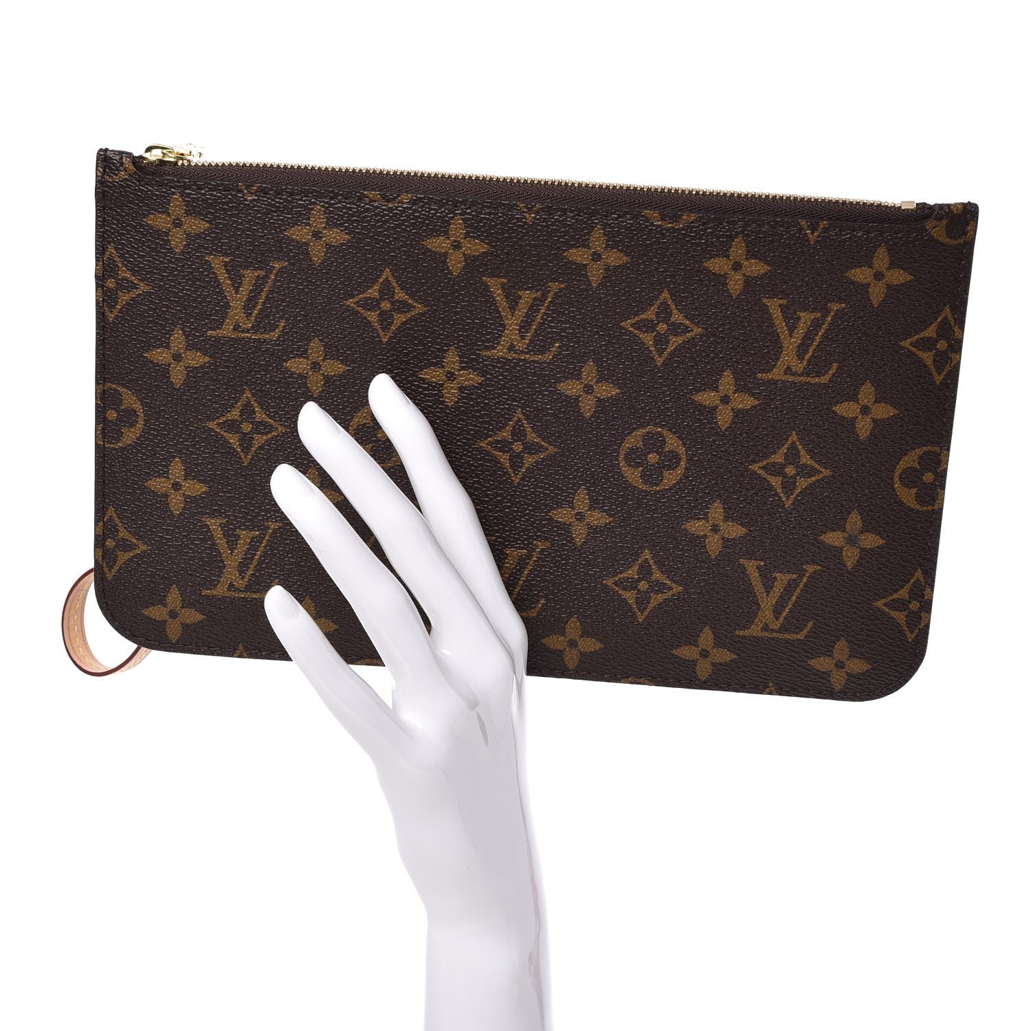 Louis Vuitton Monogram Neverfull MM GM Pochette 2 of 8