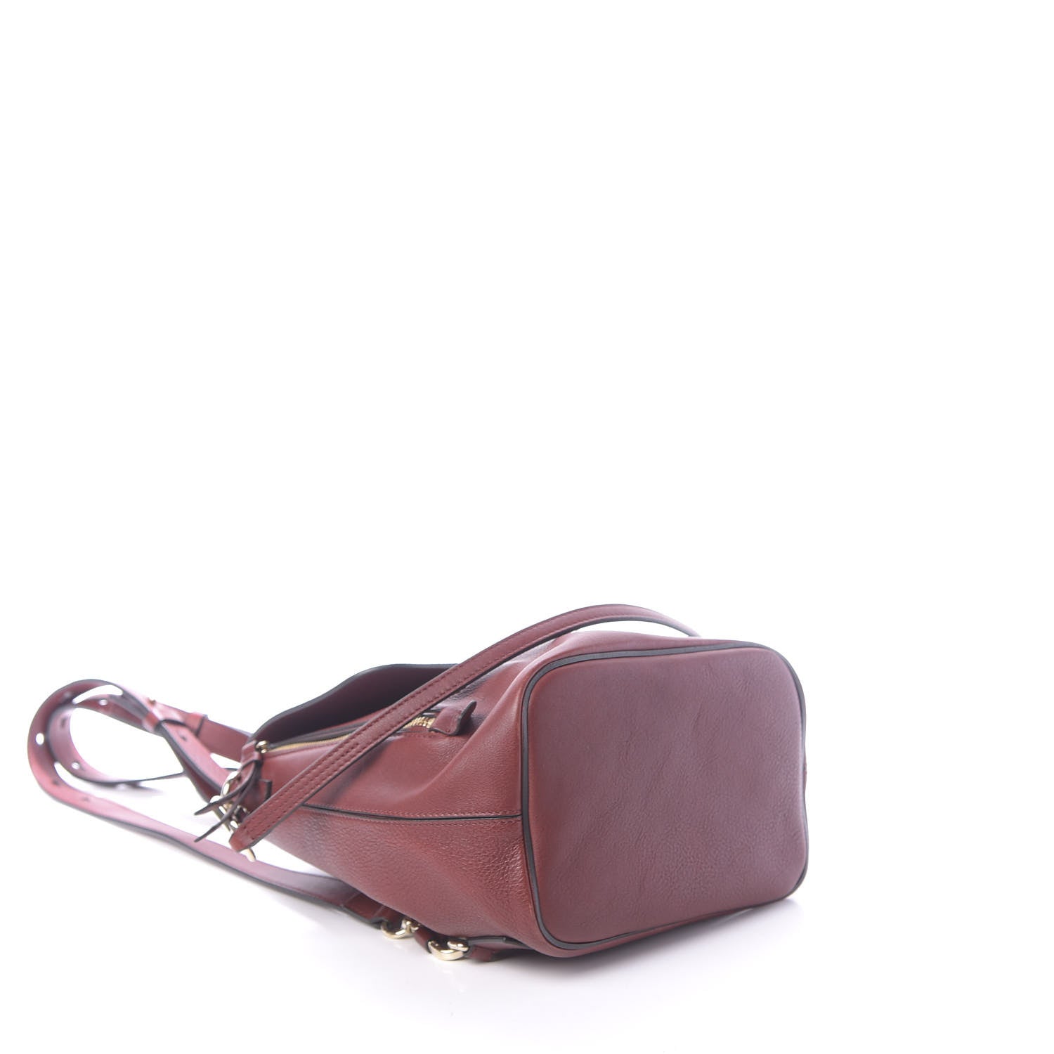Chloe Suede Calfskin Medium Faye Backpack Sienna Red 3 of 14