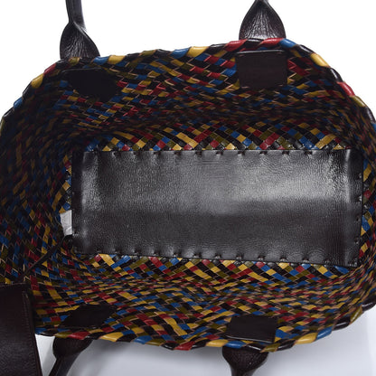 Bottega Veneta Nappa Intrecciato Medium Cabat Multicolor 6 of 13