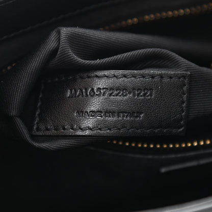 Saint Laurent Smooth Calfskin Le 5 A 7 Hobo Black 7 of 10