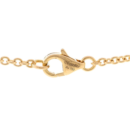 Cartier 18K Yellow Gold Interlocking LOVE Necklace 4 of 5
