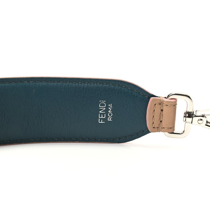 Fendi Vitello Dolce Plexiglass Bi-Color Studded Strap You Cuoio Oceano Multicolor 3 of 4