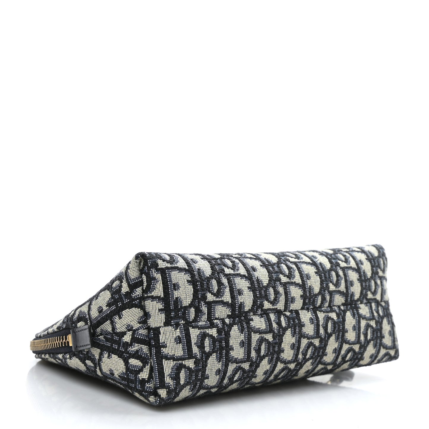 Oblique Large Beauty Pouch Bleu