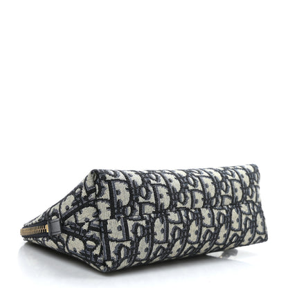 Christian Dior Oblique Large Beauty Pouch Bleu 4 of 8