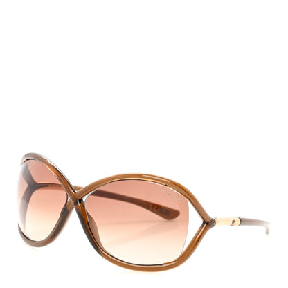 Tom Ford Acetate Whitney Crossover Sunglasses TF9 Brown 1 of 10
