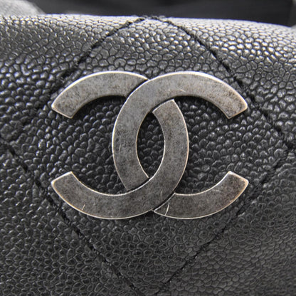 Chanel Caviar Outdoor Ligne Hobo Black 7 of 9