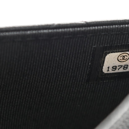 Chanel Lambskin Quilted Wallet On Chain WOC Black 8 of 13