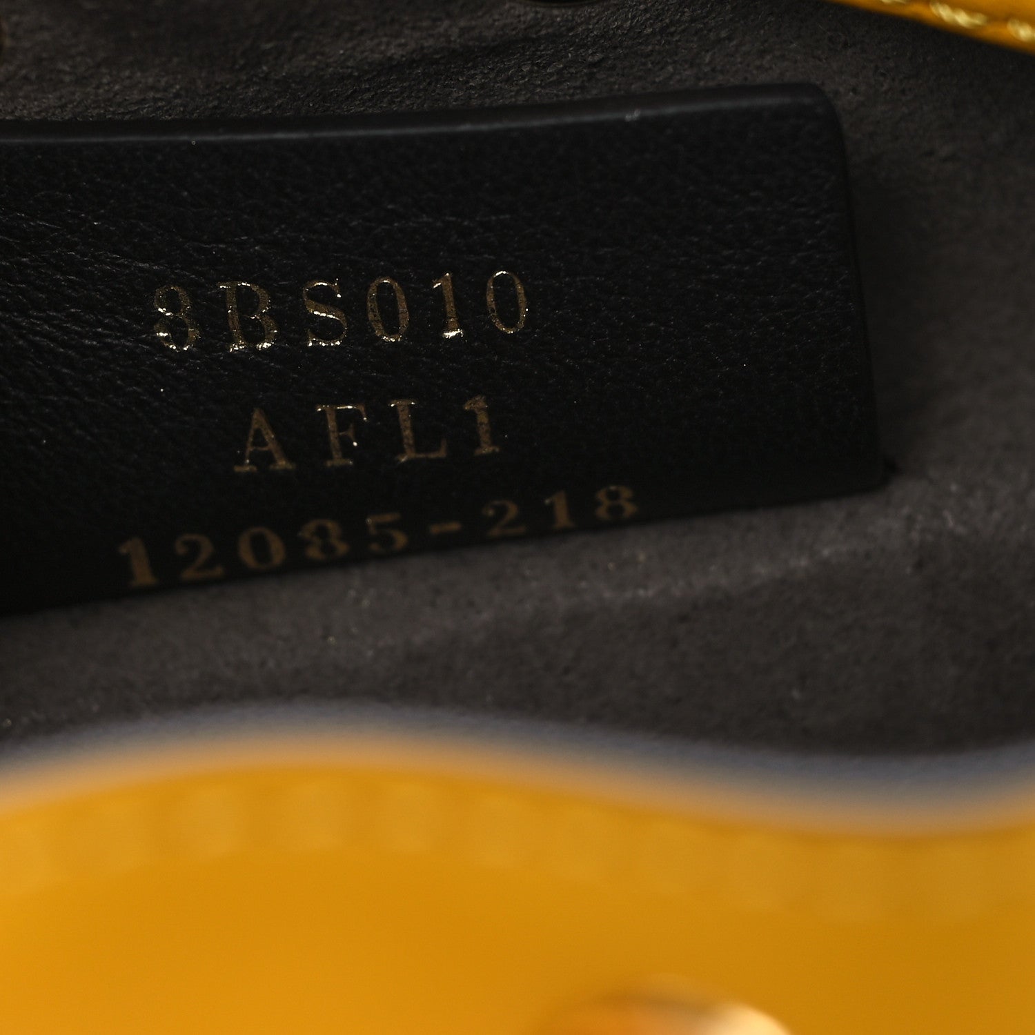 Fendi X SARAH COLEMAN Glazed Canvas Vitello King F is Fendi FF Vertigo Mini Mon Tresor Bucket Bag Mimosa White 7 of 10