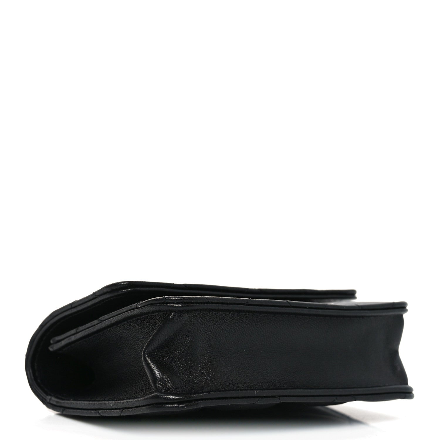 Chanel Lambskin Quilted CC Hook Card Holder Black 3 of 11
