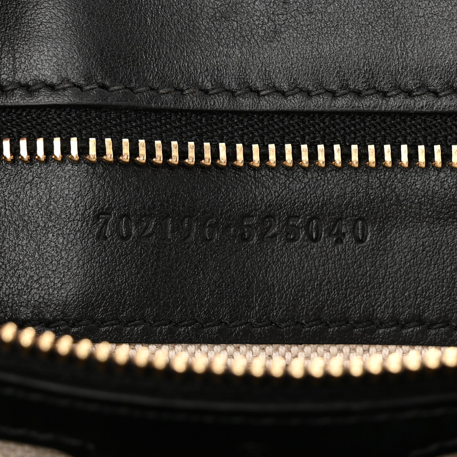 Gucci Calfskin GG Matelasse Medium Slim Chain Shoulder Bag Black Natural 7 of 14