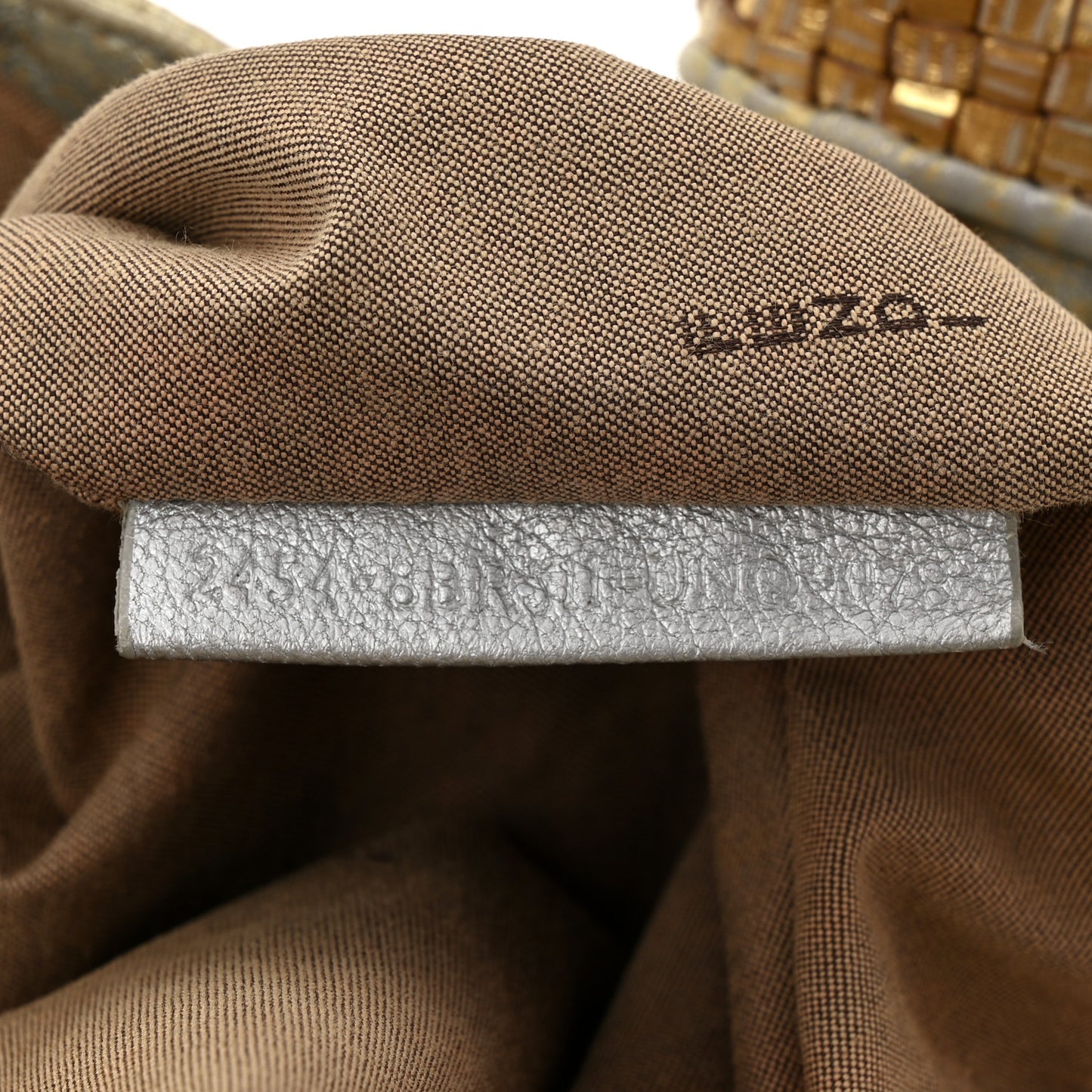 Nappa Nuvolata Bimetal Spy Oro Argento