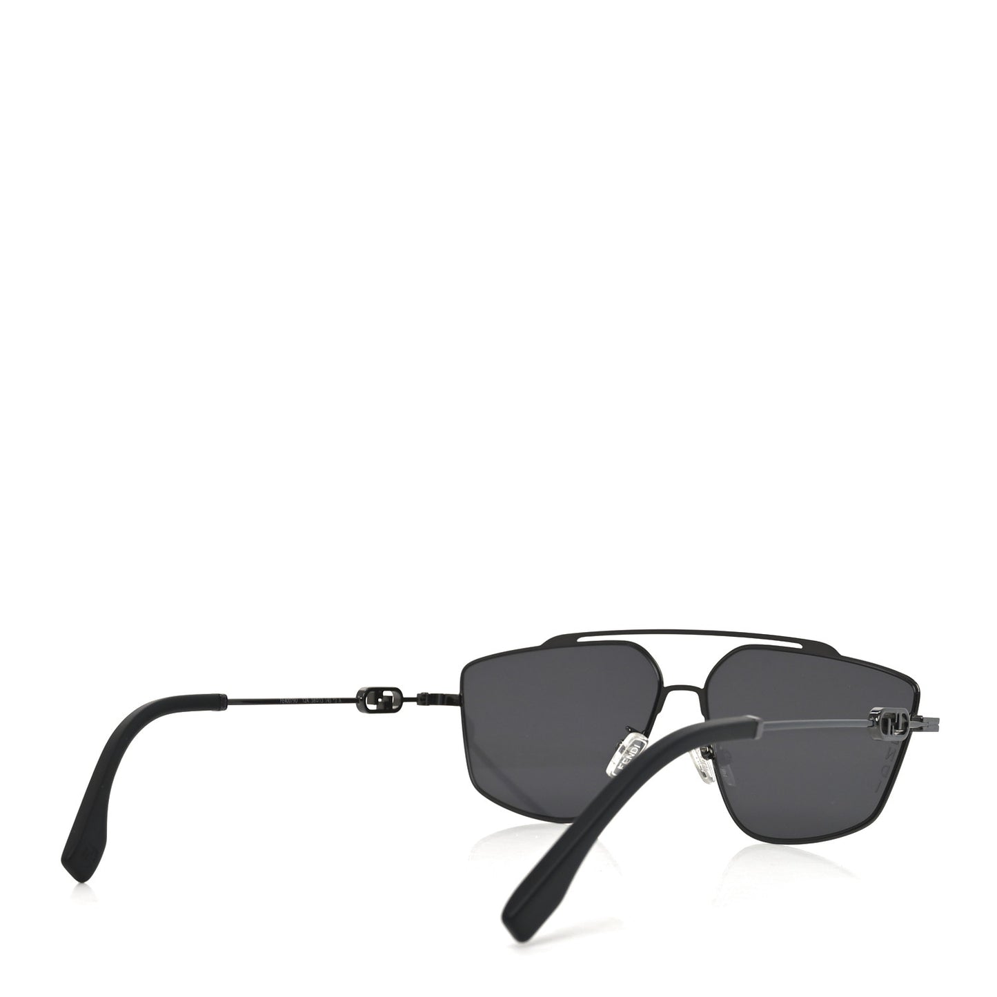 Metal Fendi O'lock Sunglasses FE40079U Black