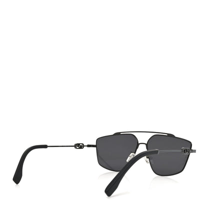 Fendi Metal Fendi O'lock Sunglasses FE40079U Black 4 of 7