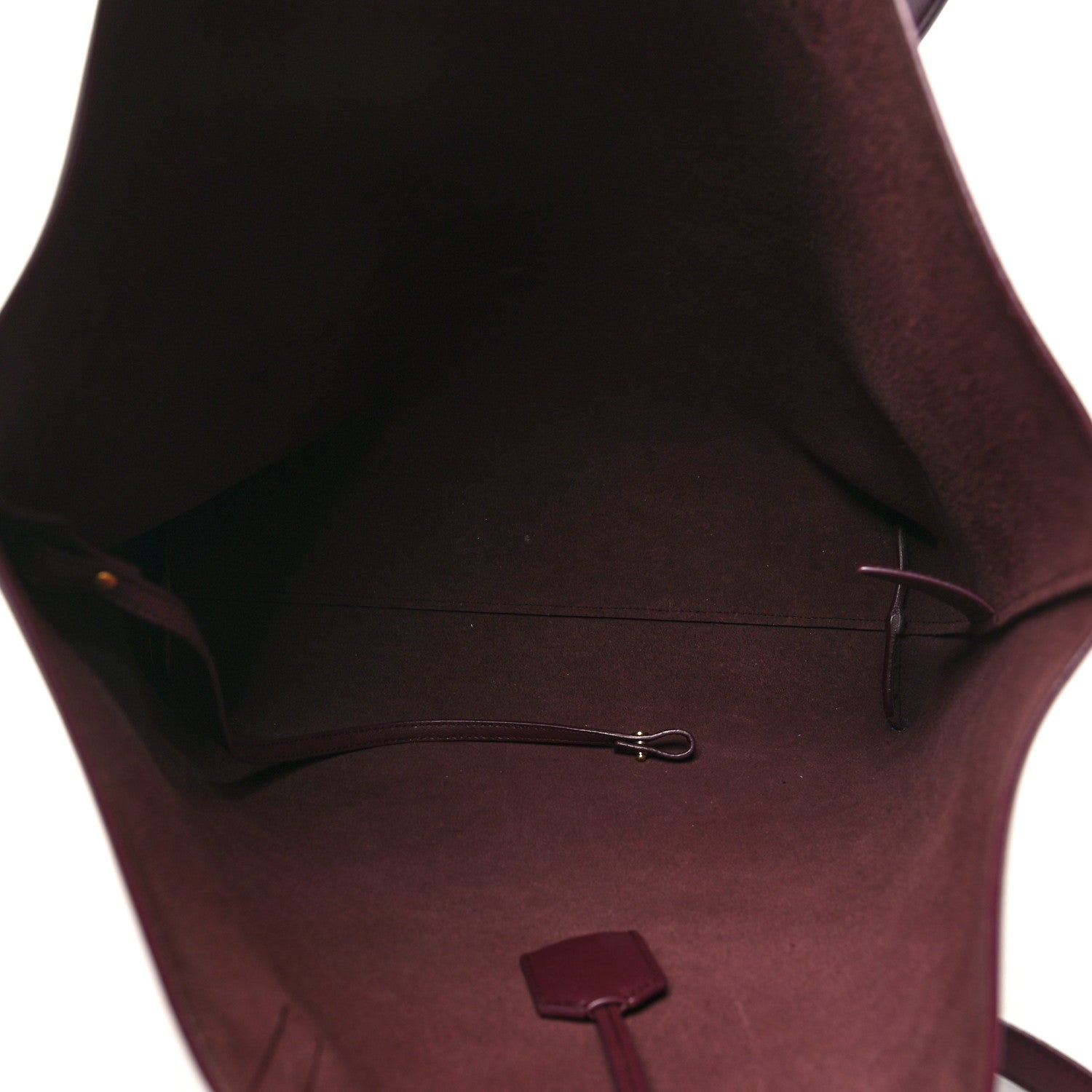 Saint Laurent Calfskin Medium Shopping Tote Palissandre 6 of 16