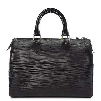 Louis Vuitton Epi Speedy 25 Black 1 of 15