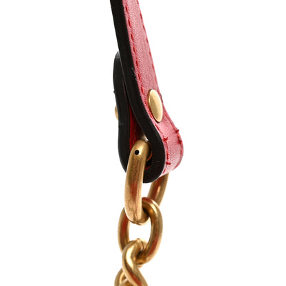 Gucci Velvet Matelasse Mini GG Marmont Shoulder Bag Hibiscus Red 11 of 11