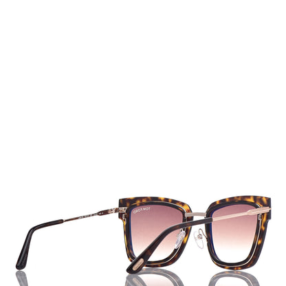 Tom Ford Lara Sunglasses TF573 Havana Brown 8 of 16