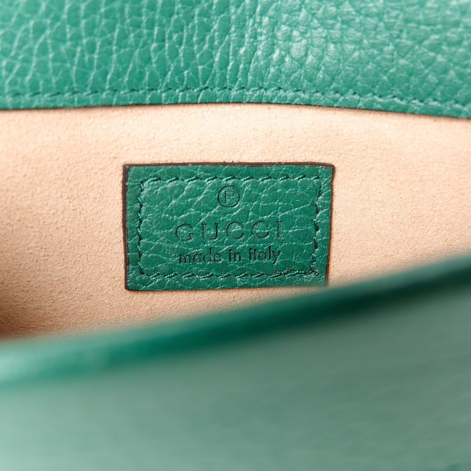 Gucci Dollar Calfskin Crystal Super Mini Dionysus Shoulder Bag Emerald 6 of 10
