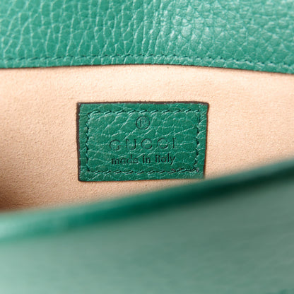 Gucci Dollar Calfskin Crystal Super Mini Dionysus Shoulder Bag Emerald 6 of 10