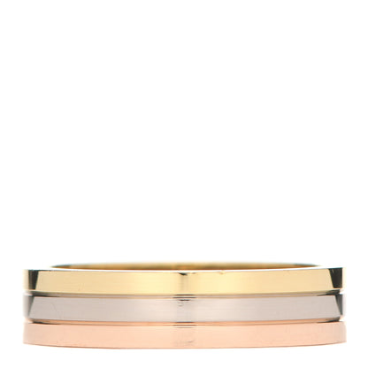 Cartier 18K Pink White Yellow Gold 5mm Vendome Louis Cartier Wedding Band Ring 55 7.25 1 of 5