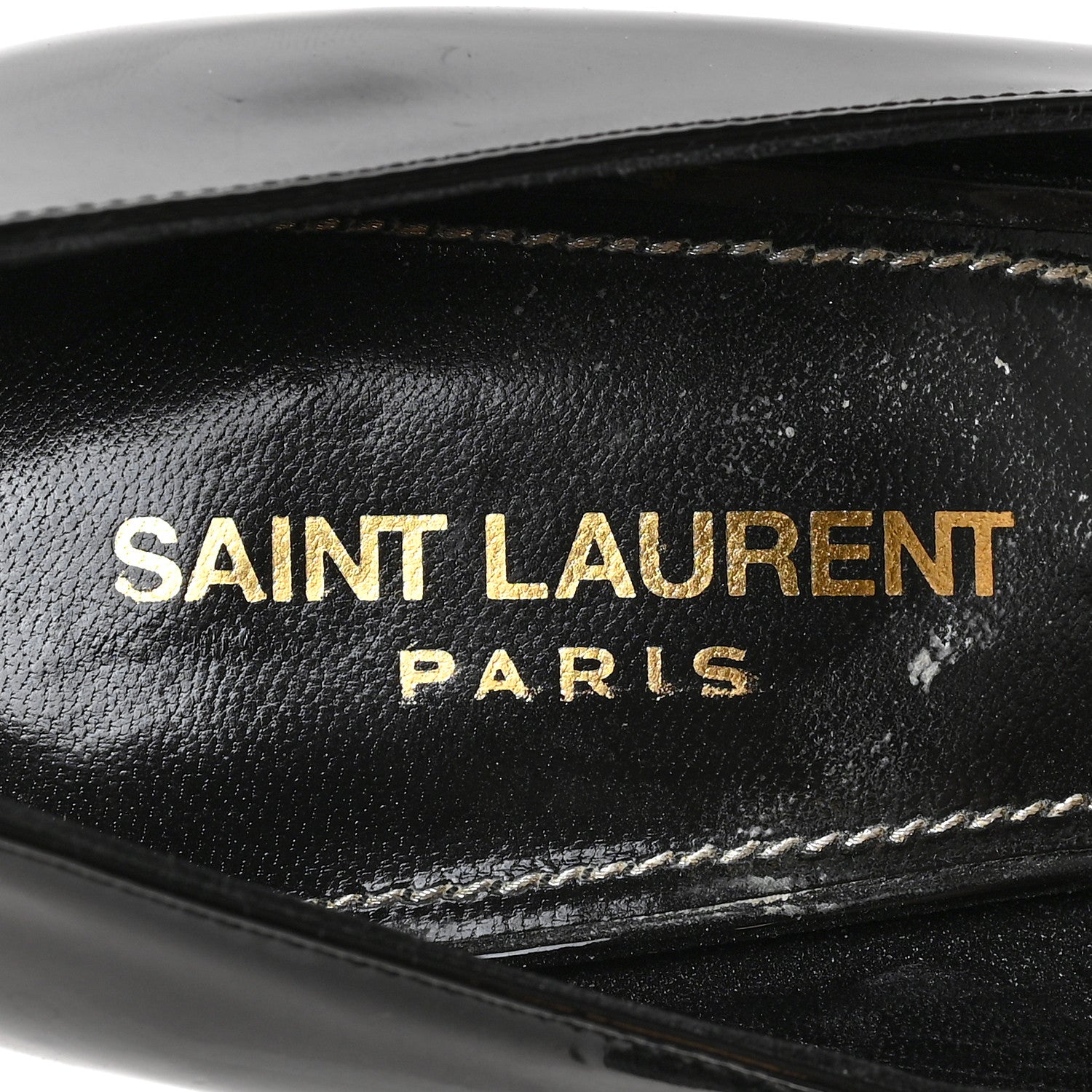 Saint Laurent Patent Opyum 110 Pumps 38 Black 7 of 10
