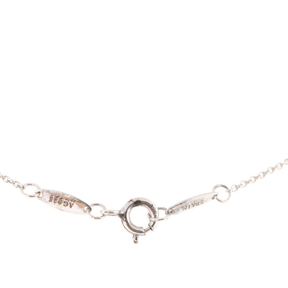 Tiffany Sterling Silver Diamond .07ct Elsa Peretti Diamonds by the Yard Pendant Necklace 6 of 6