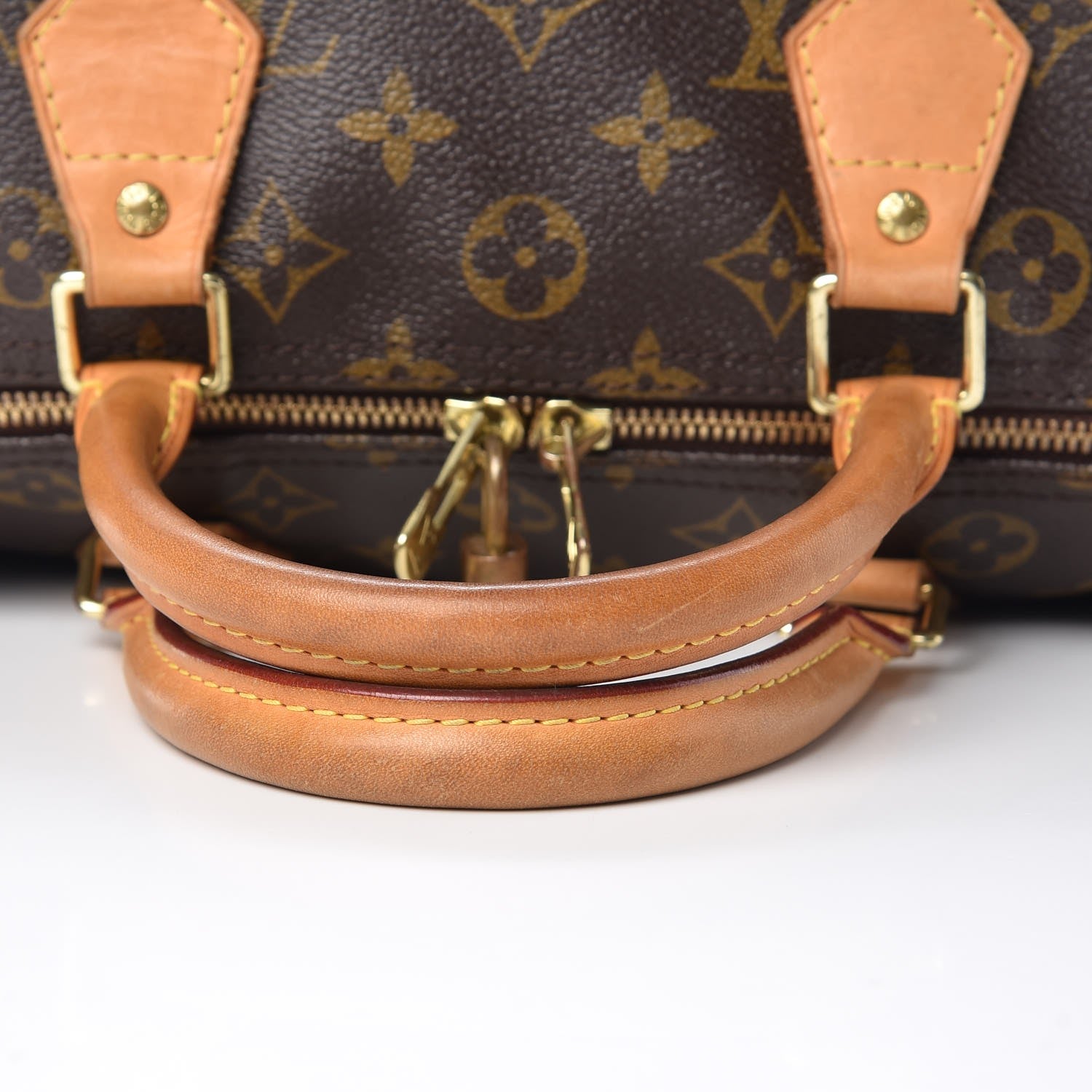 Louis Vuitton Monogram Speedy Bandouliere 30 10 of 10