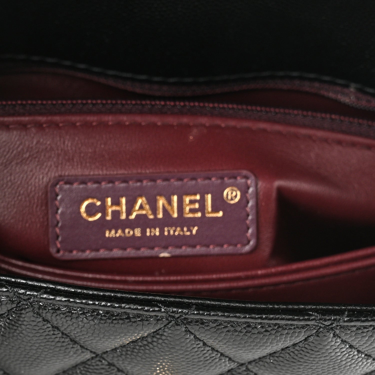 Chanel Caviar Quilted Mini Coco Handle Flap Black 6 of 10