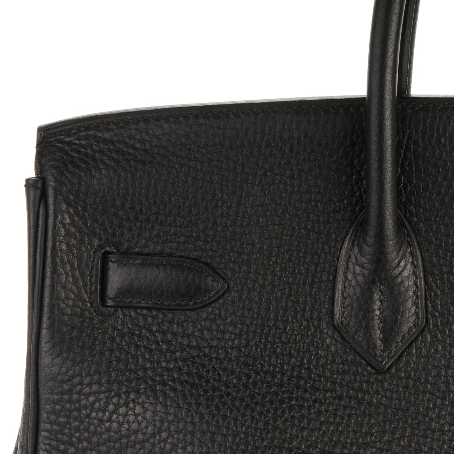 Hermes Taurillon Clemence Birkin 35 Black 17 of 24