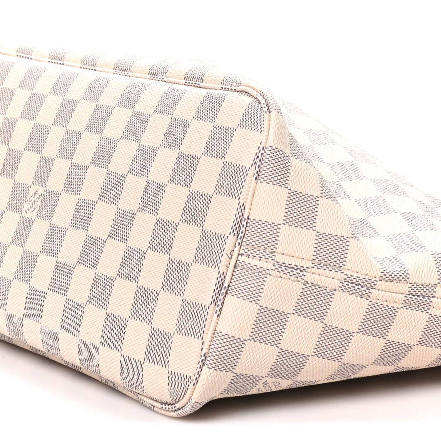 Louis Vuitton Damier Azur Neo Neverfull MM Rose Ballerine 9 of 10